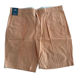 Round Tree & York Tan Flat Front Shorts